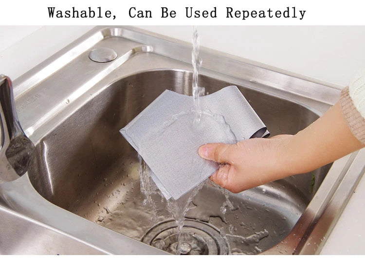 1/4PC Stove Protector Cover Liner Gas Stove Protector Gas