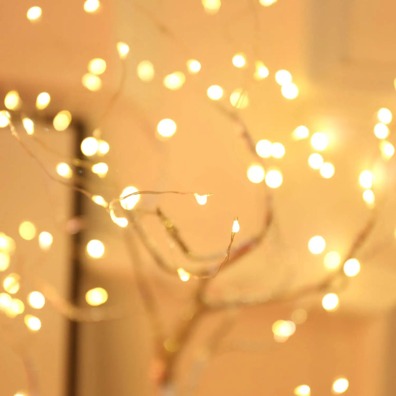 LED Night Light Mini Christmas Tree Copper Wire