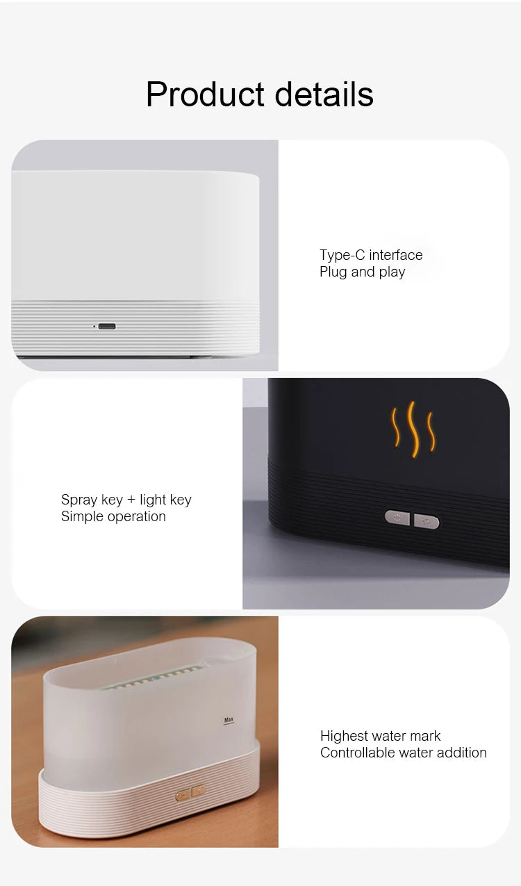 Kinscoter Aroma Diffuser Air Humidifier Ultrasonic Cool