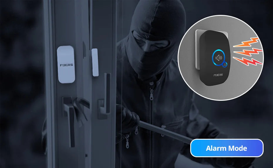 Fuers Wireless Doorbell Home Welcome Smart Door bell
