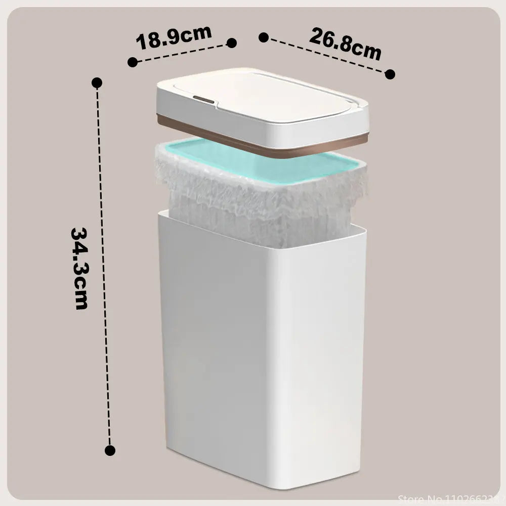 15/18L Smart Sensor Trash Can Garbage Bucket Waterproof
