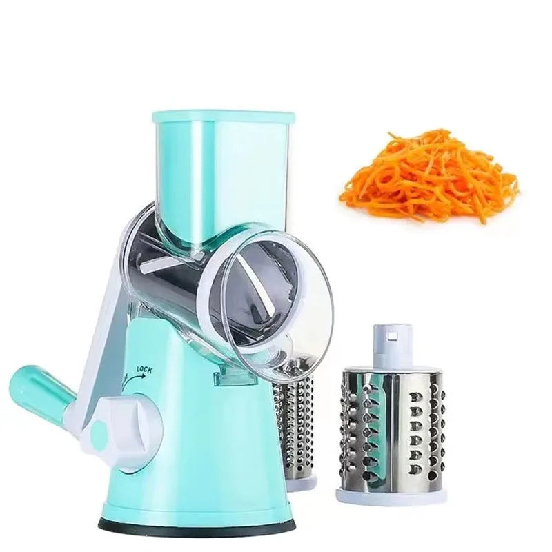 Multifunctional Roller Vegetable Cutter Hand Crank Home
