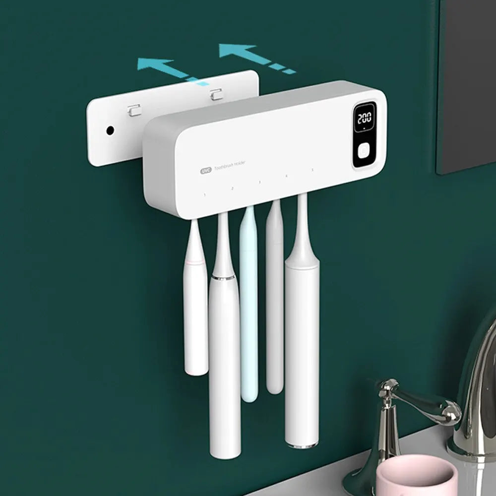 UV Toothbrush Sterilizer Rechargeable Fast Drying