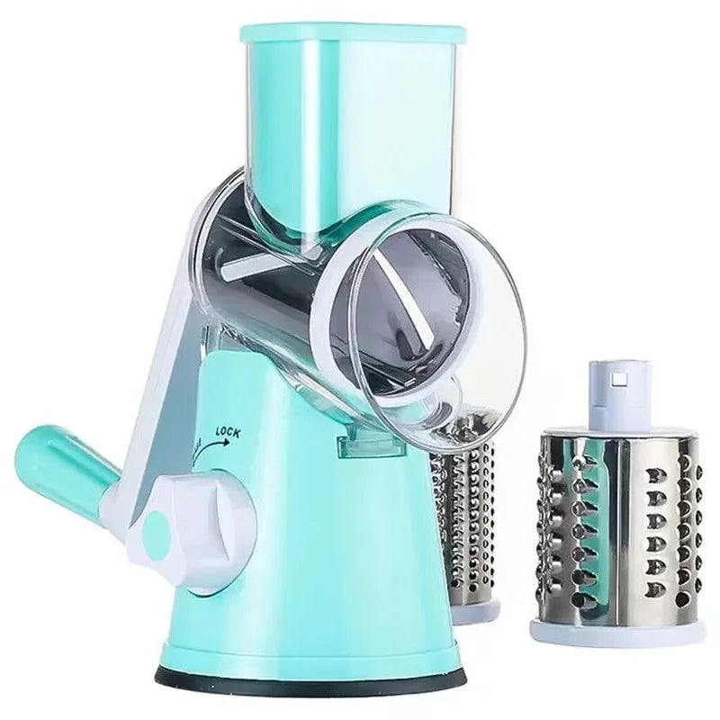Multifunctional Roller Vegetable Cutter Hand Crank Home
