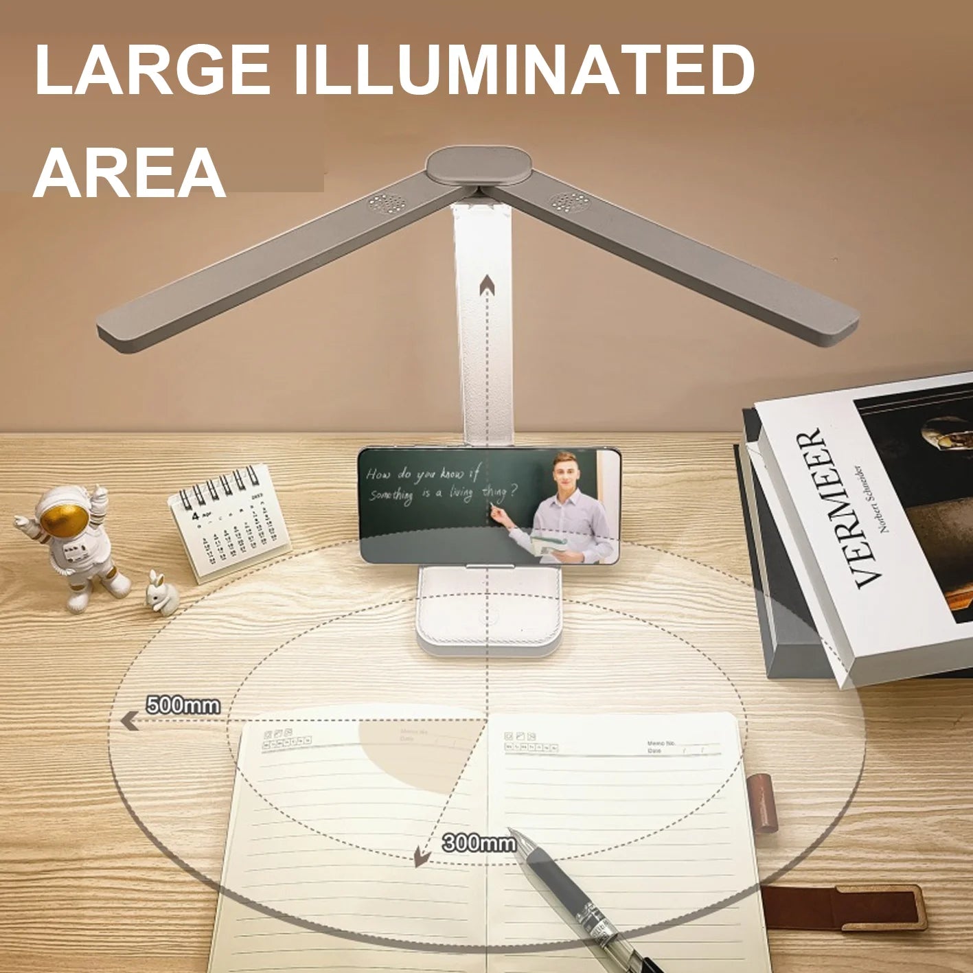LED Desk Lamp 3 Levels Dimmable Touch Night Light
