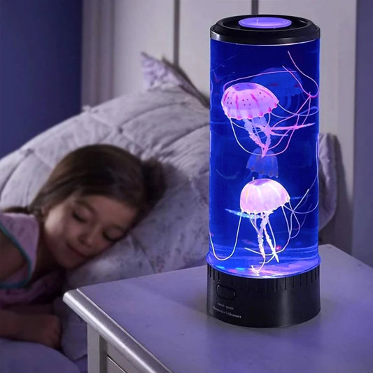 Color Changing Jellyfish Lamp Usb/Battery Powered