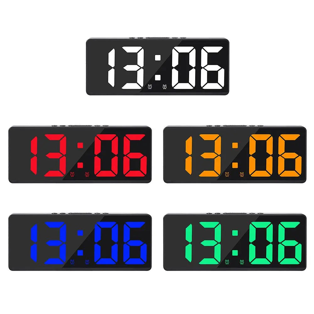 LED Digital Electronic Clock Backlight Large Number