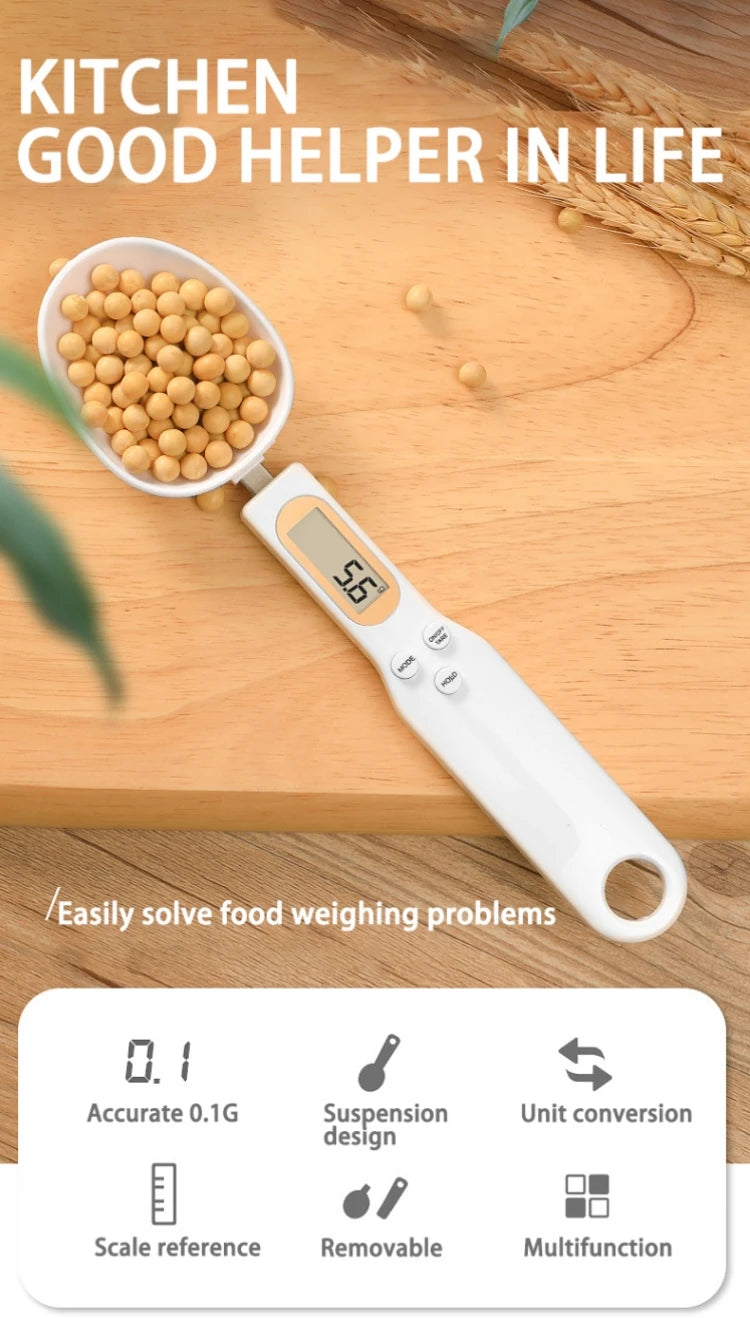 Weighing Spoon Scale Home Kitchen Tool Electronic