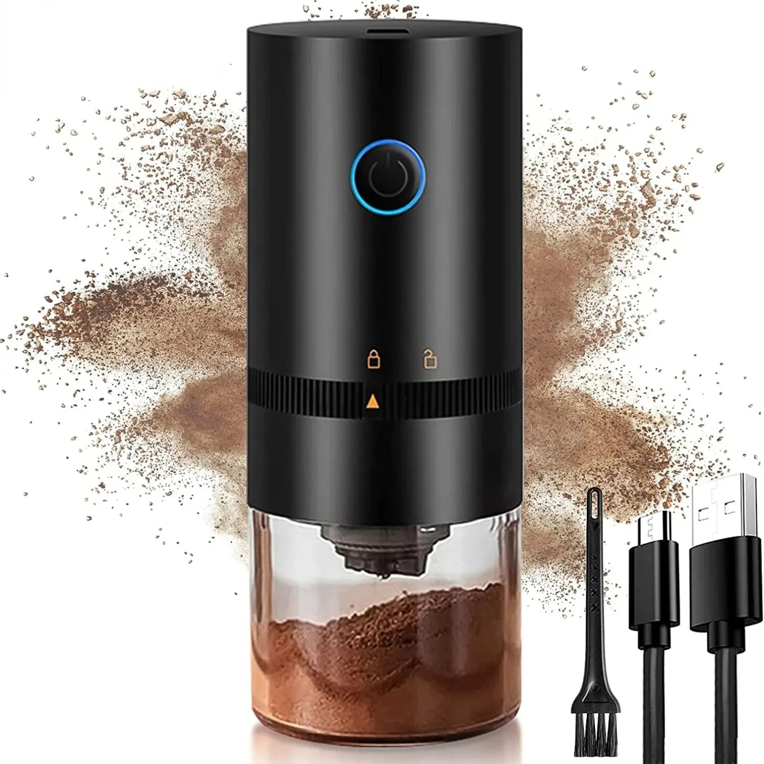 Coffee Grinder TYPE C USB Charge Professional