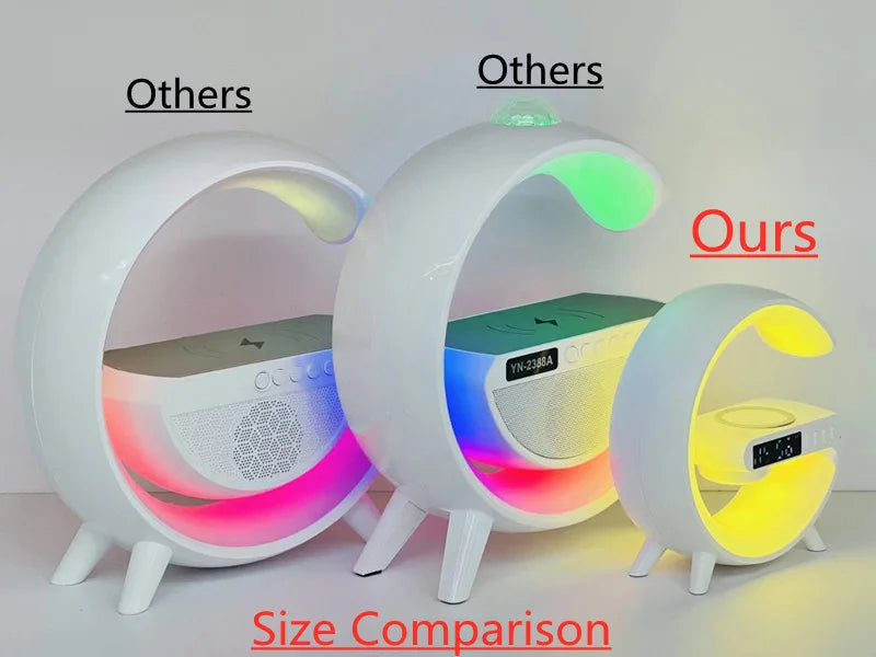 Multifunction Wireless Charger Pad Stand Speaker