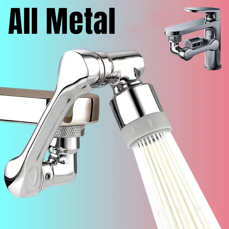 Metal 1080° Universal Rotation Faucet Sprayer Head