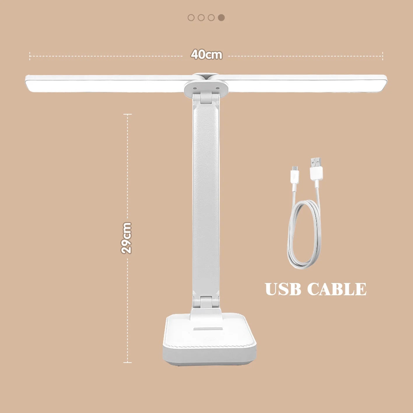 LED Desk Lamp 3 Levels Dimmable Touch Night Light